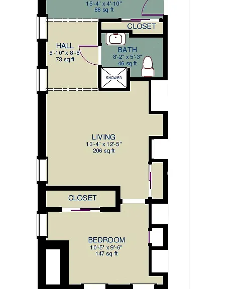 CASE 209 Floorplan