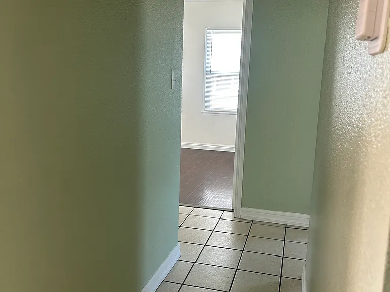 Hallway into bedrooms