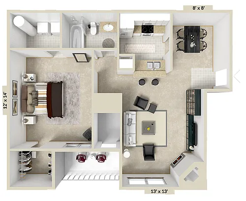 Floor plan Crepe Myrtle