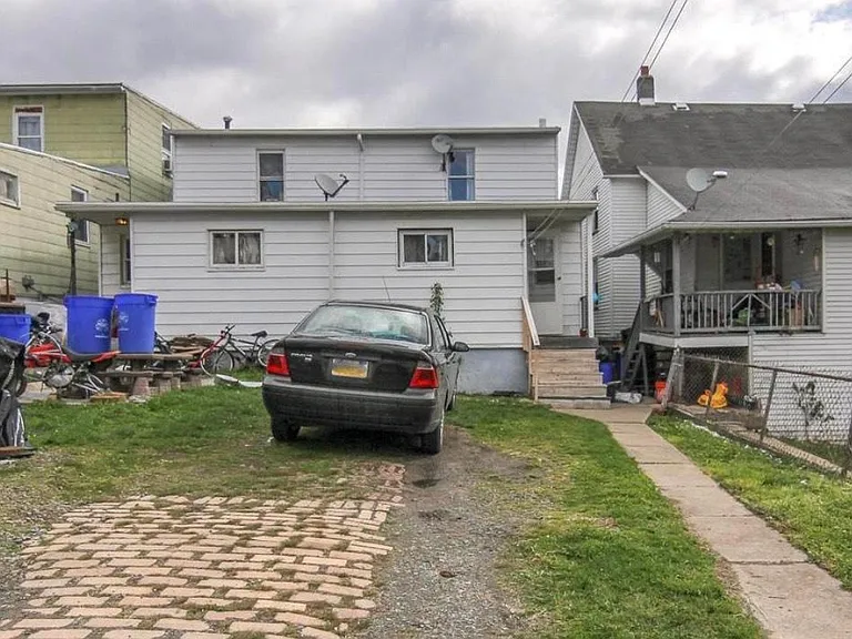 Back of house on the right side