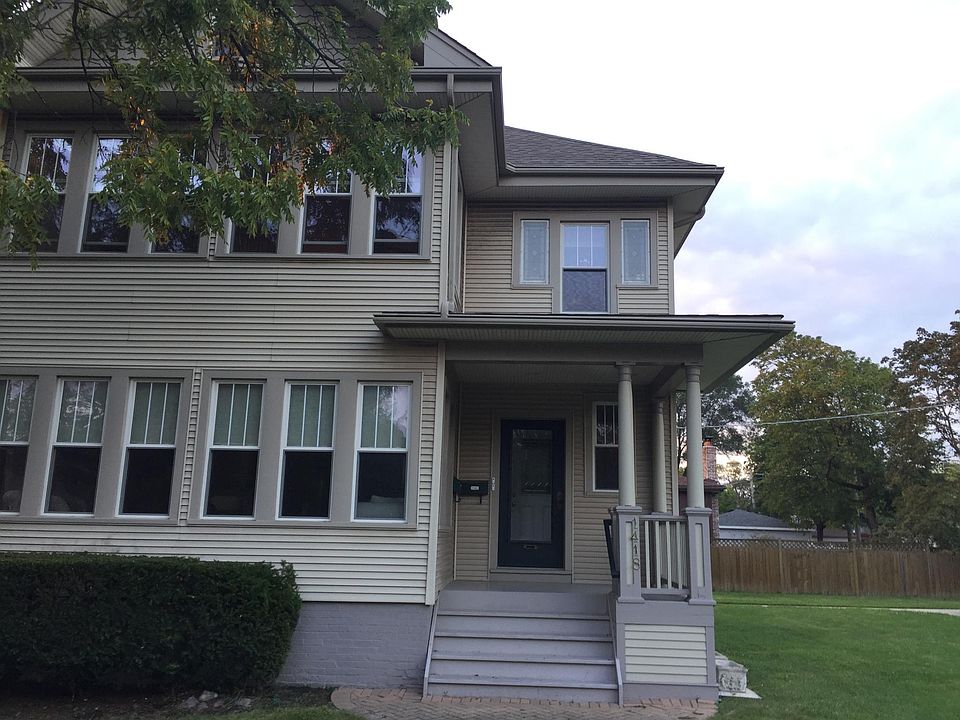 Front entrance. Apartment is entire bottom floor.