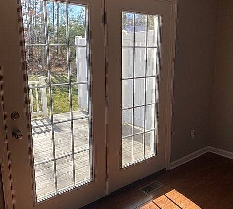French Doors to Deck