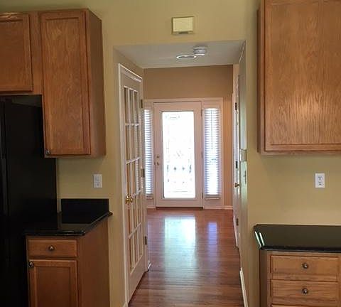 Lead glass front door