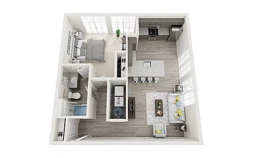 Floor plan A2B-C