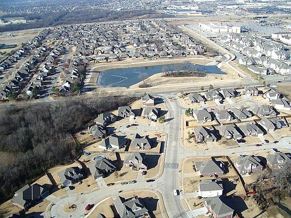 Aerial View of neighborhood.