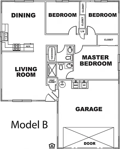 Floor plan B