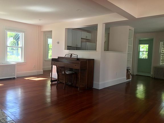 Living room facing kitchen