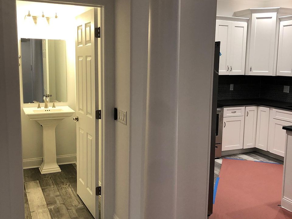 Half Bath on First Floor