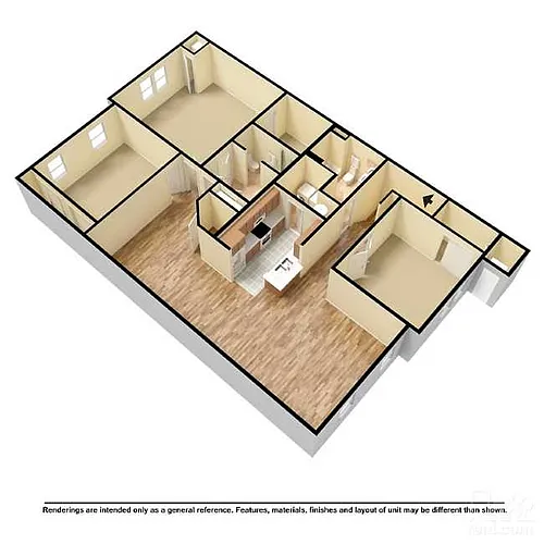 Floor plan LODGE II