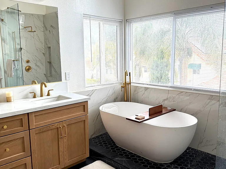 Master bathroom