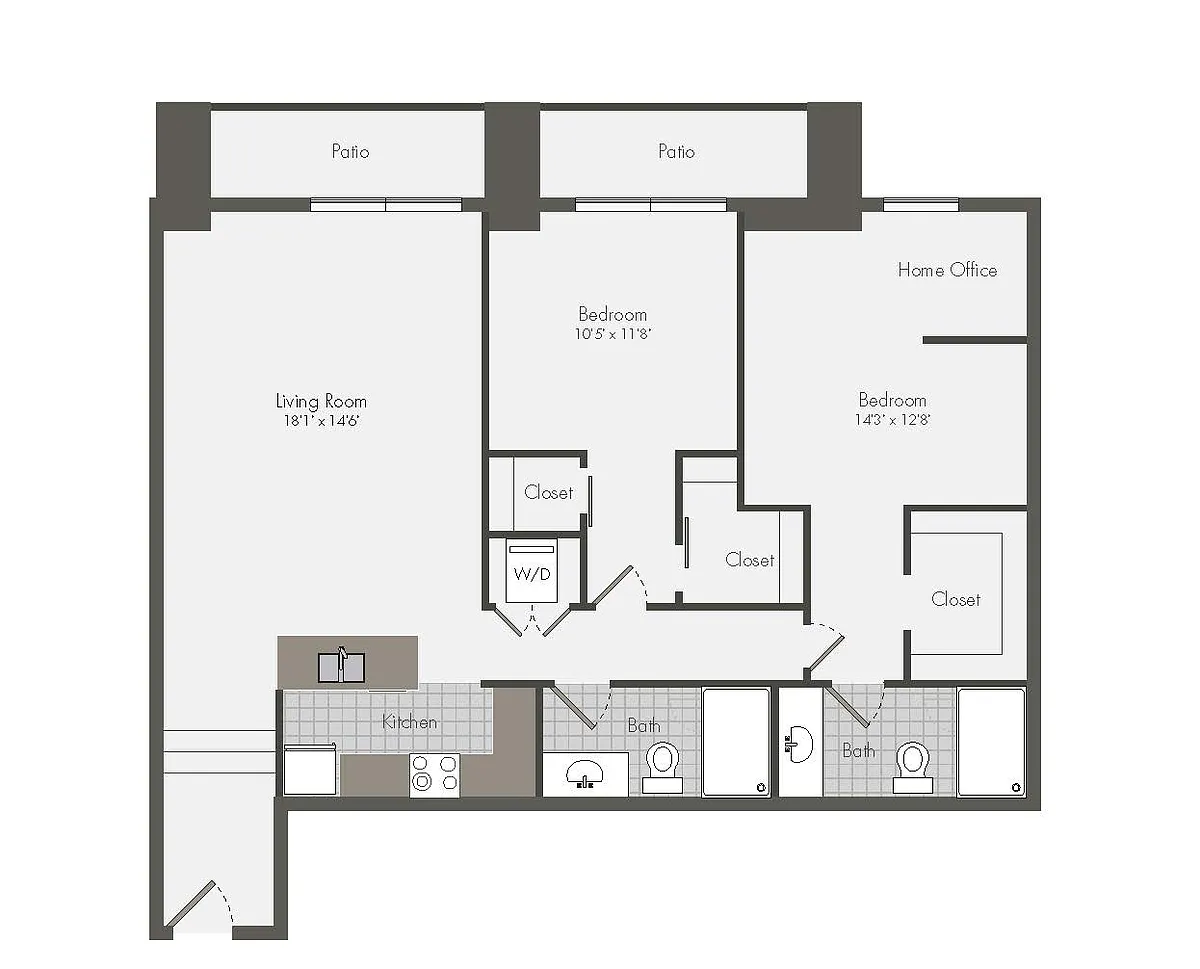 Floor plan B4