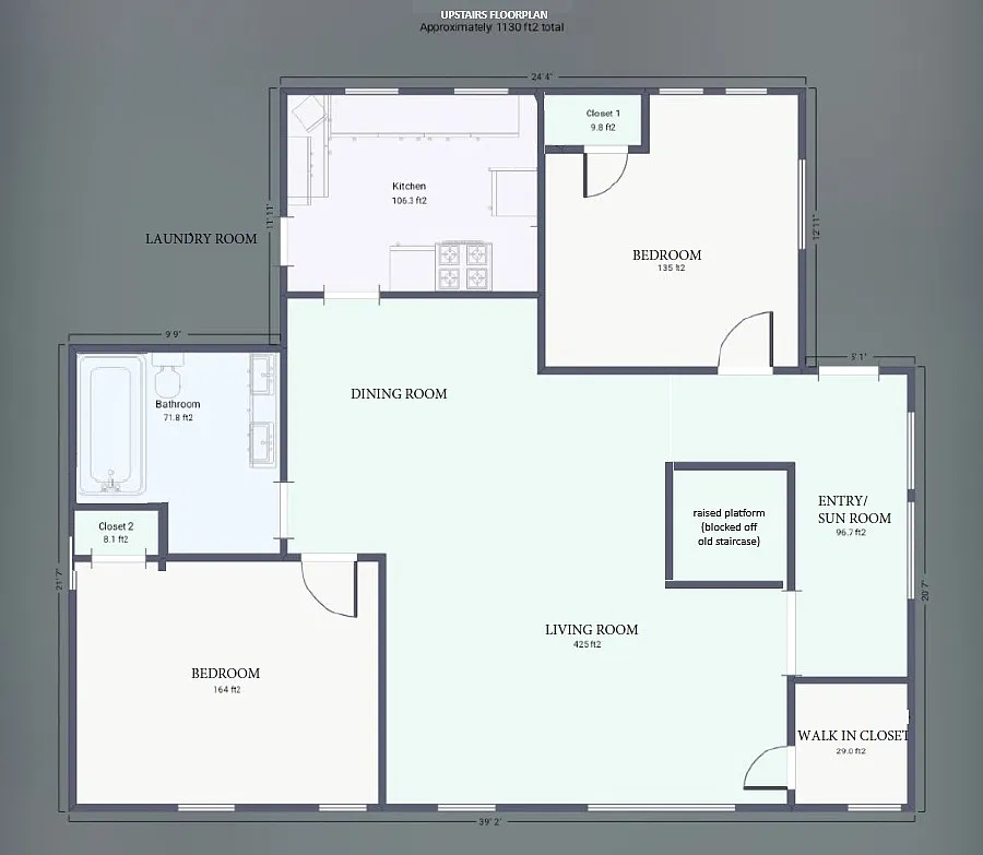 2 bed, 1100 sqft, $2,995 — Photo 2