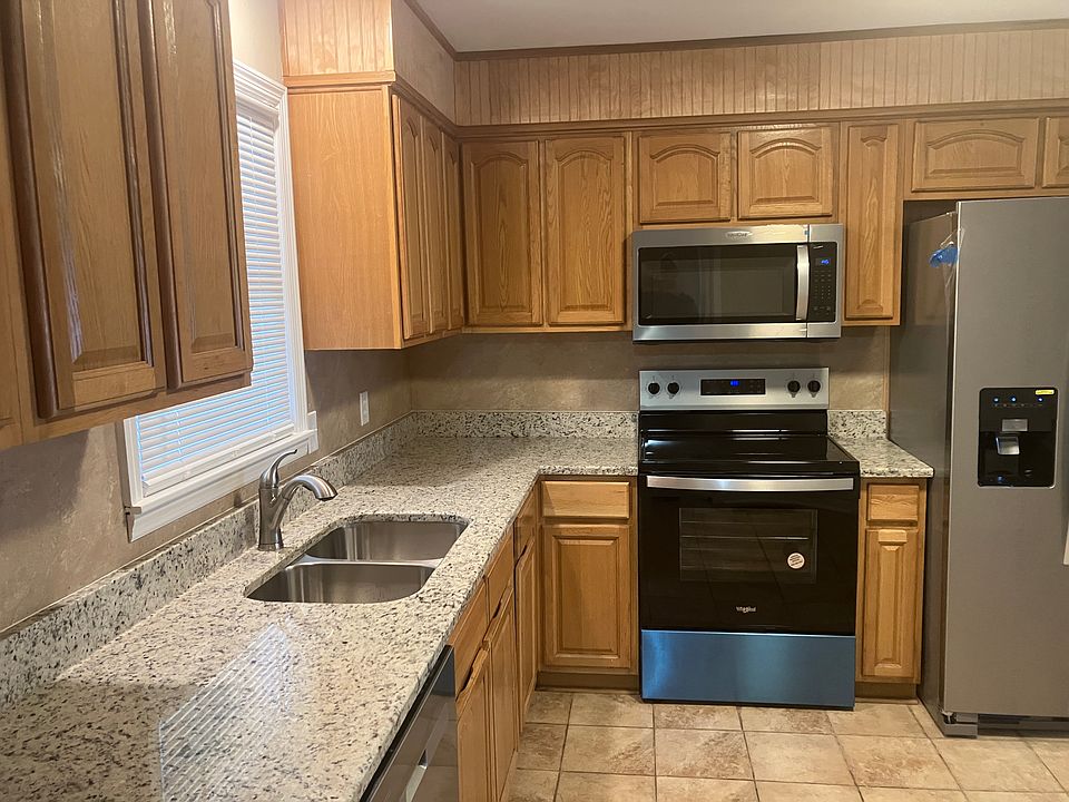 New countertops and appliances