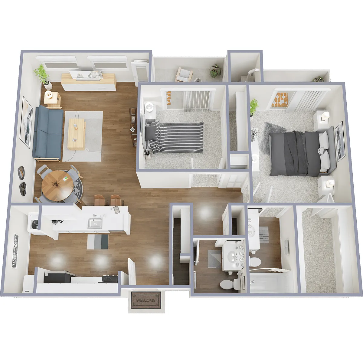 Floor plan E