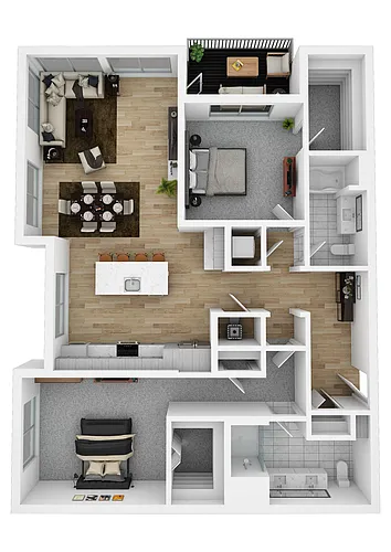 Floor plan B8