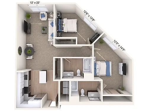 Floor plan B9-Two
