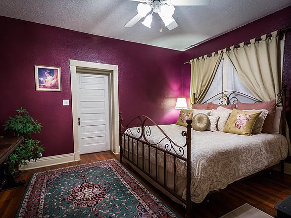 THE BEDROOM - One large king bedroom with desk, TV and walk-in closet.