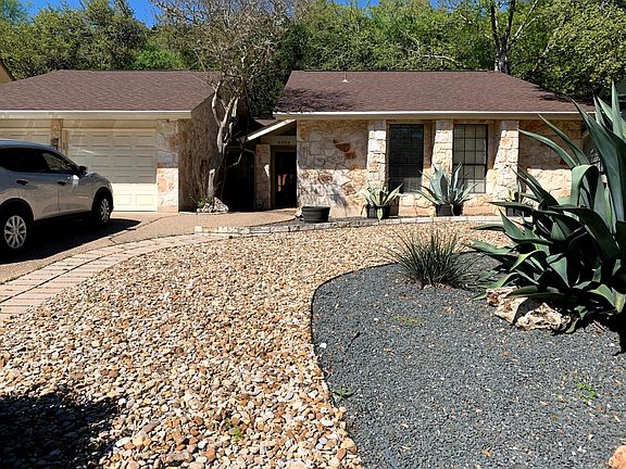 xeriscaped front yard