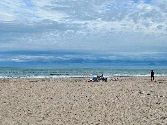 Walk or bike across the street to Private beach. Gorgeous