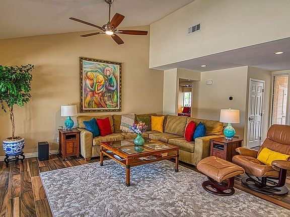 The living room