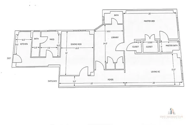 Rented by ONE Manhattan Real Estate | media 1