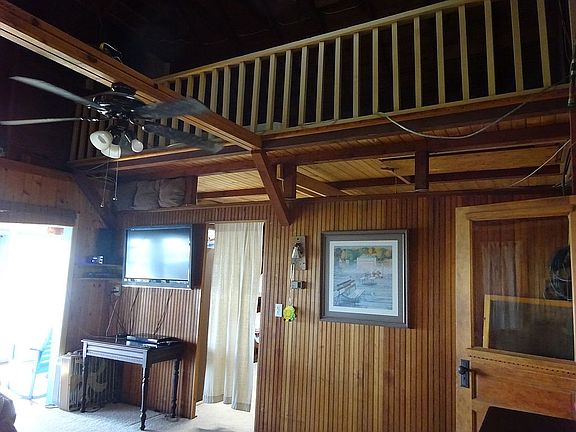 Loft over living room 