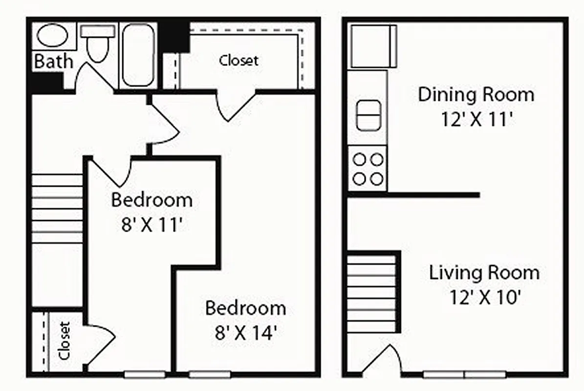 Floor plan 2X1