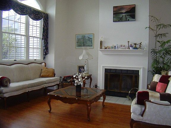 Living Room with Fireplace