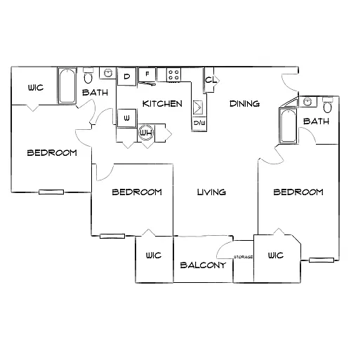 Floor plan Design 3A Premier
