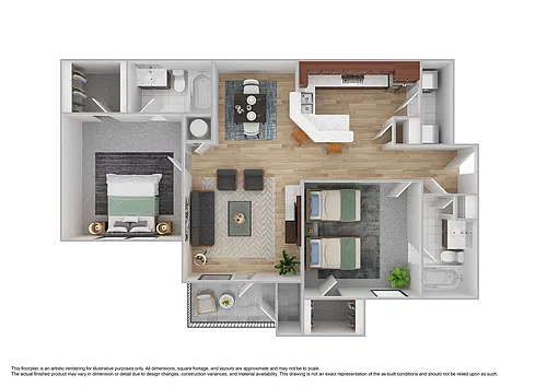 Floor plan B1