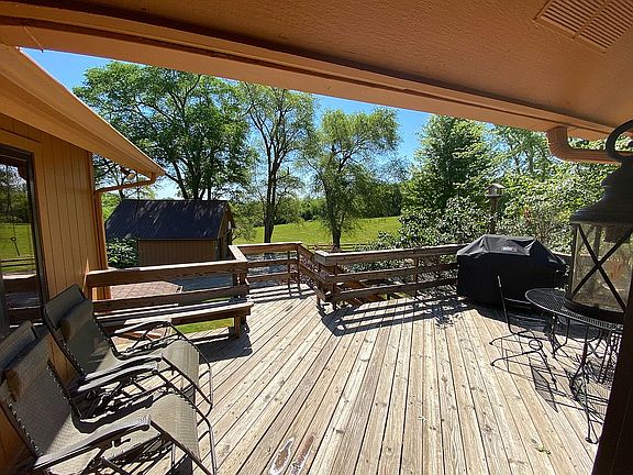 Deck off the kitchen