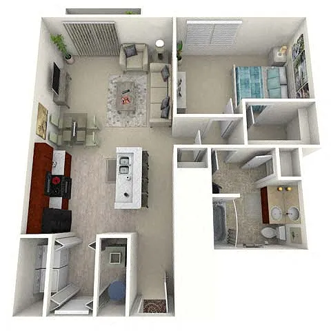 Floor plan The Oaks