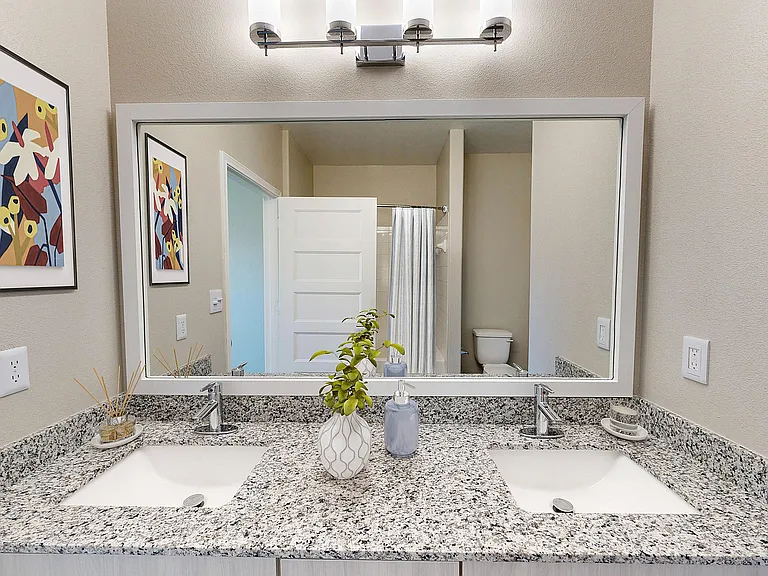 Newly Renovated Primary Bathroom