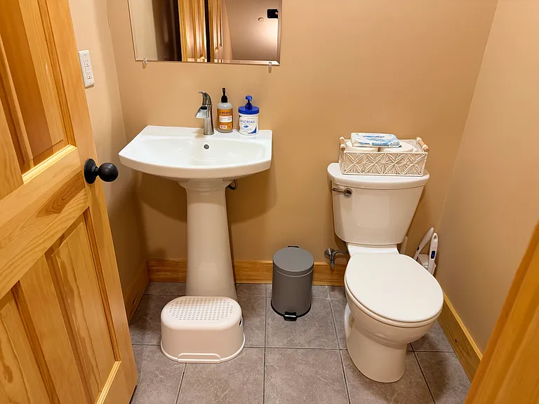 1st Floor Bathroom, Next to Kitchen