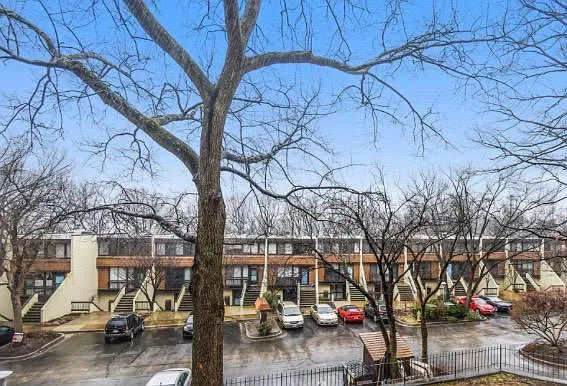 Concord Mews parking area. Each unit has two non-dedicated parking spaces