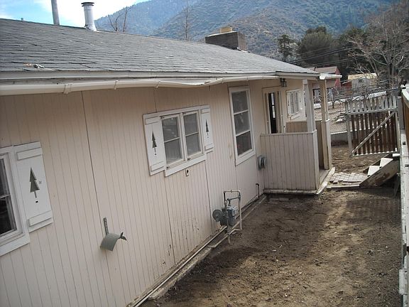 front of property