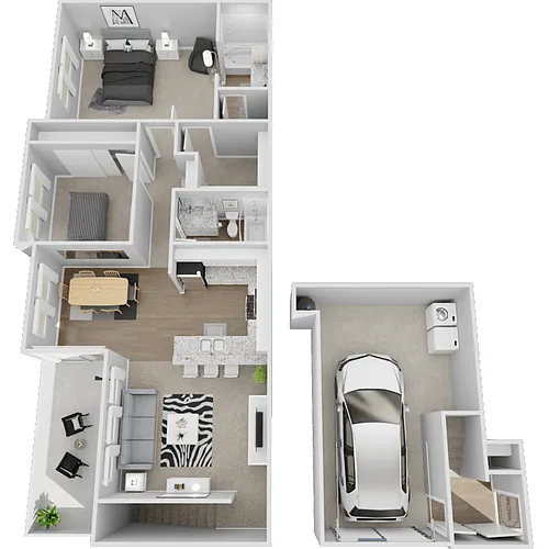 Floor plan Plan B3