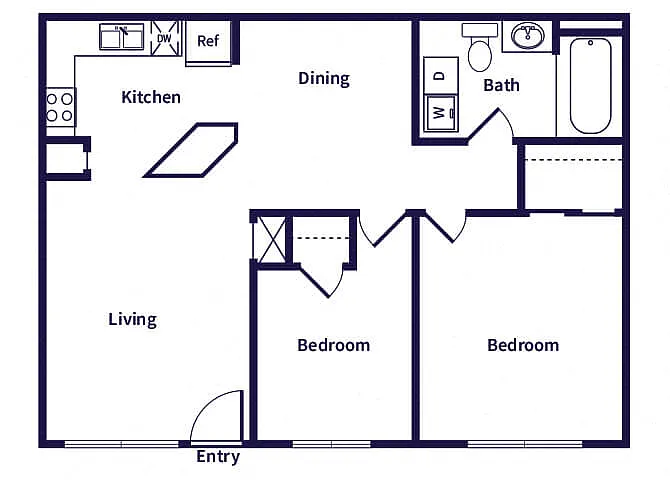 Floor plan B1