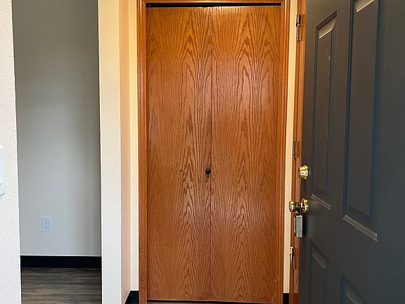 Entry with coat closet