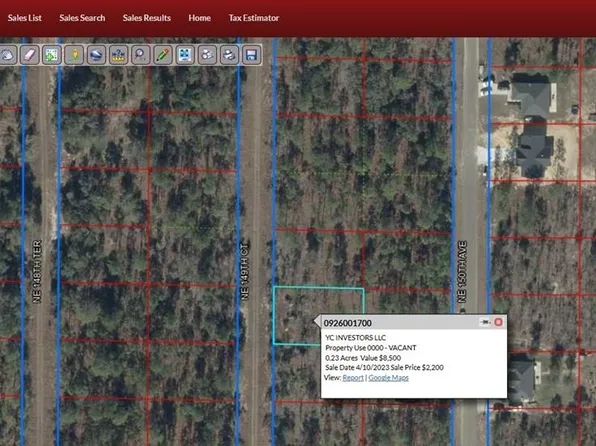 NE 149th Ct, Williston, FL 32696