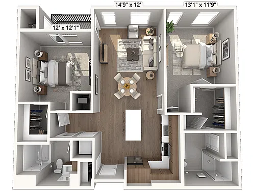 Floor plan B03