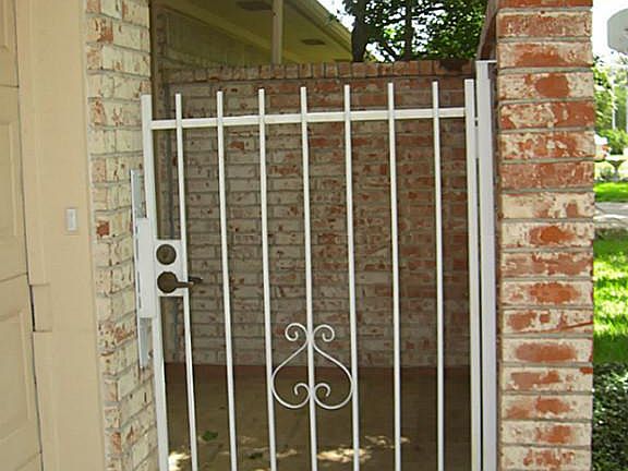 Gated Courtyard area