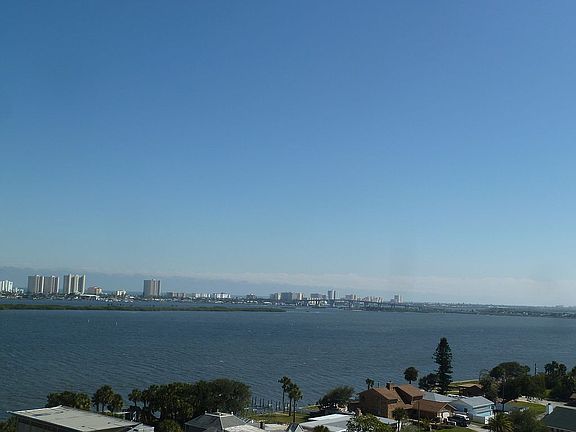 View of river to lighthouse