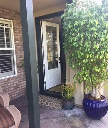 Welcome, this spacious patio is connected to the studio.