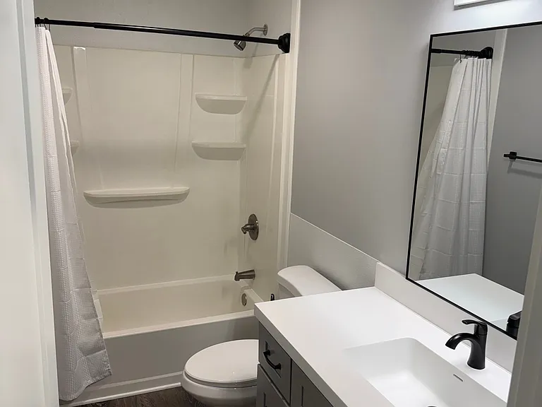 Renovated bathroom