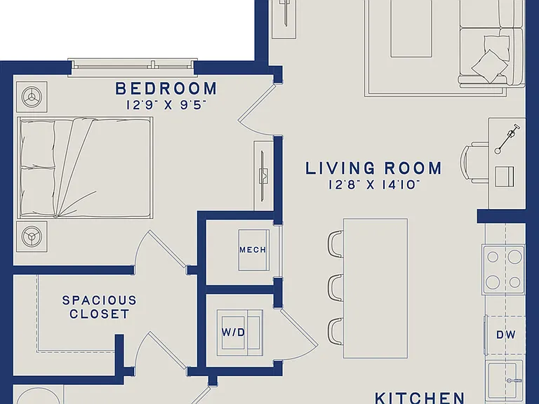A5 | 1x1 | 685 sf A5 | 1x1 | 685 sf