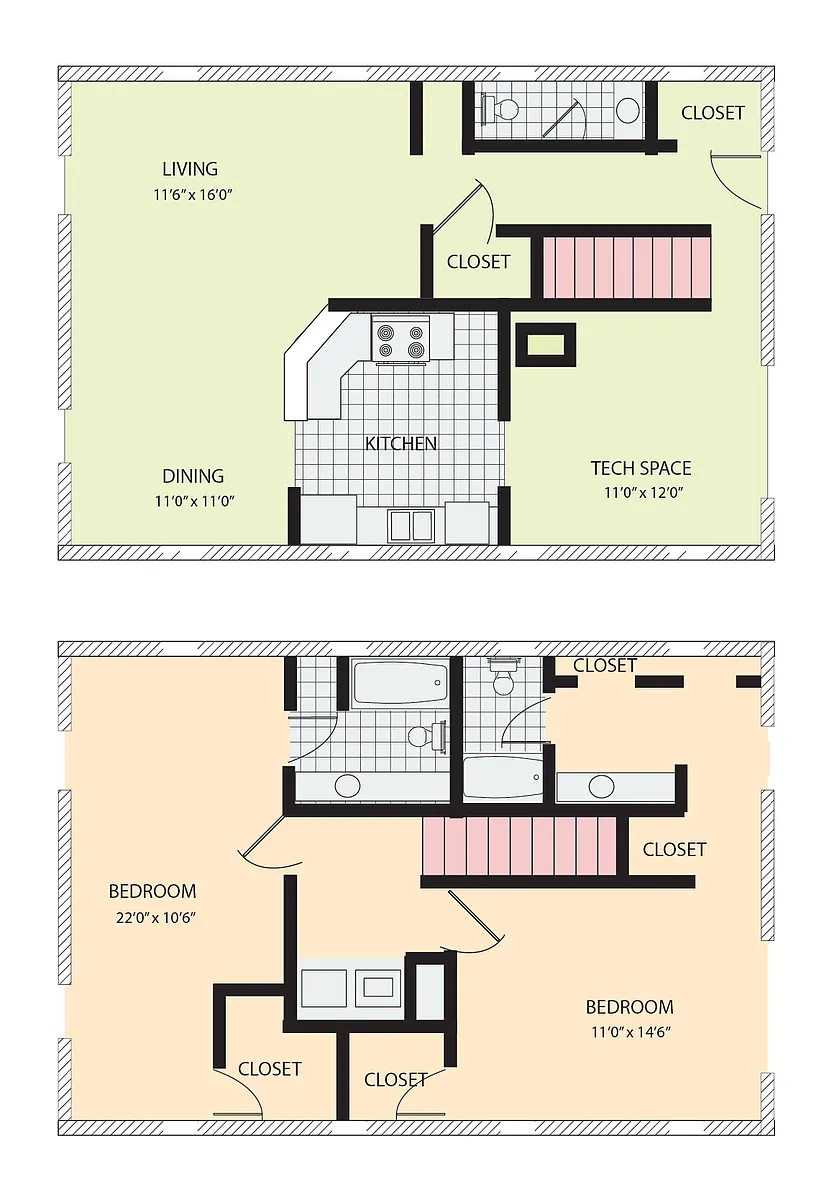 Floor plan Colbert