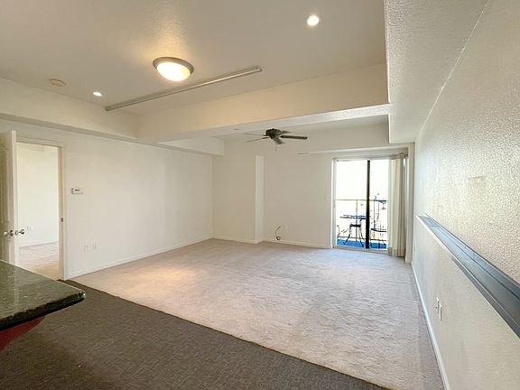 Living Room with east balcony