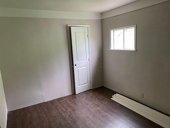 Bedroom with walk in closet