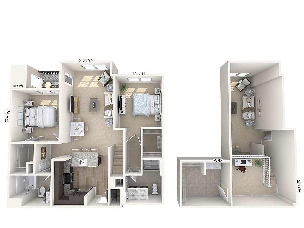 Floor plan B2L-1393sq-Stainless
